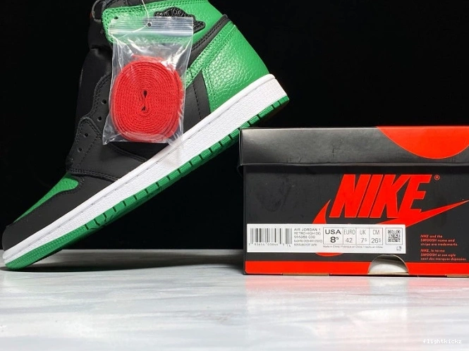 Air Jordan Green 1 555088-030 Pine High 0715